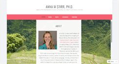 Desktop Screenshot of annastirr.com
