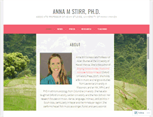 Tablet Screenshot of annastirr.com